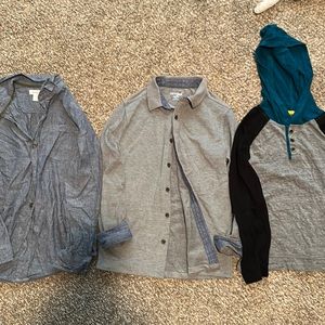 Youth medium long sleeve shirts